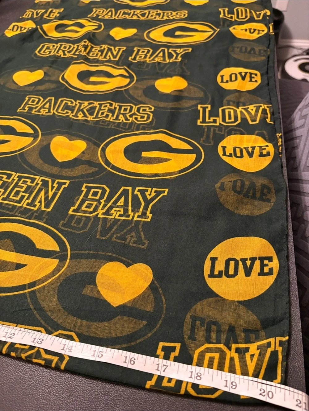 Green Bay Packers NFL Sheer Infinity Scarf